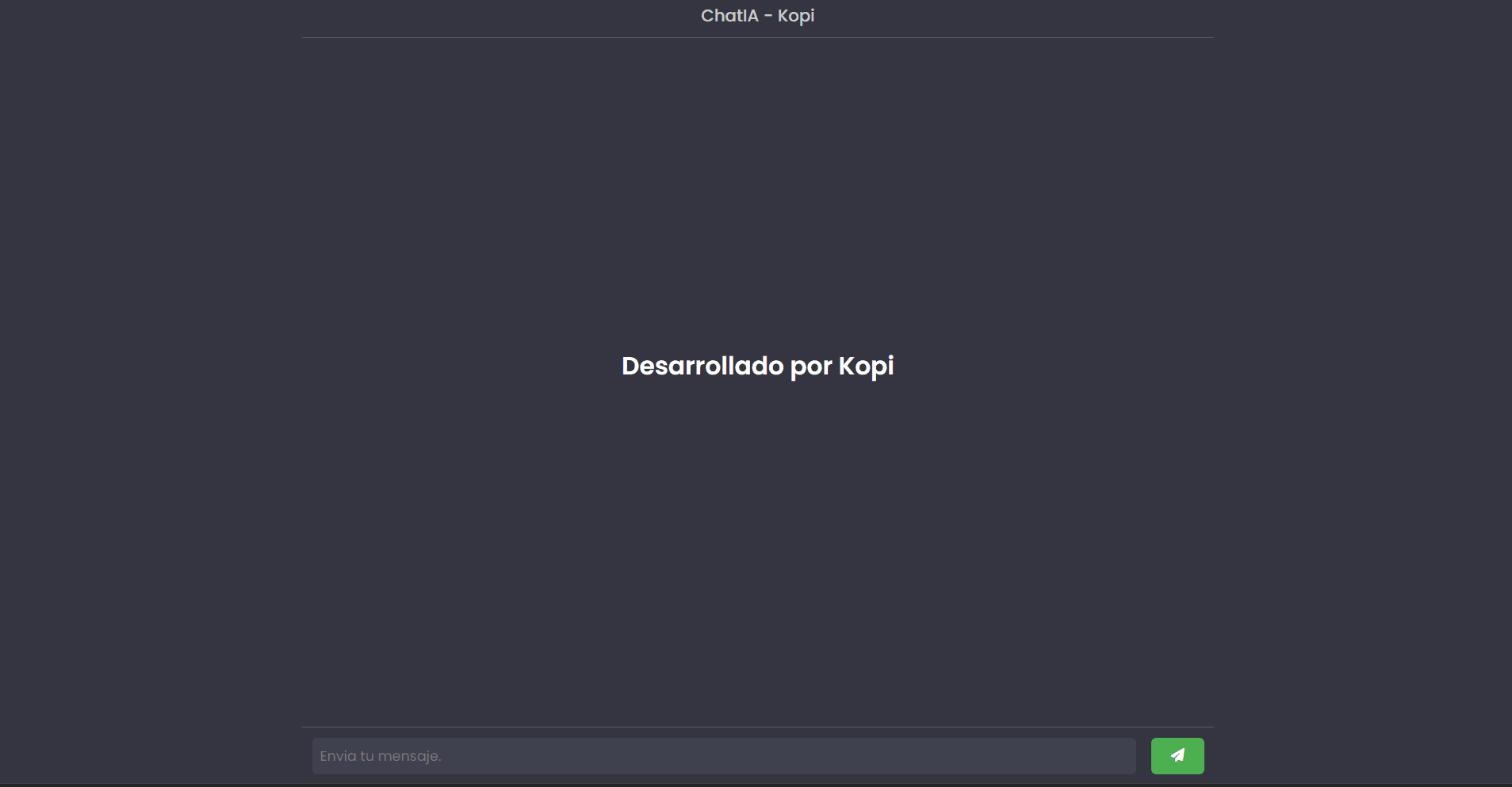 ChatBot IA